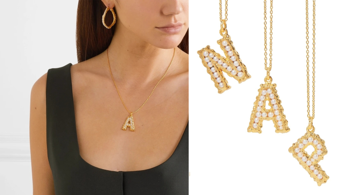 Chloe英文字母首飾